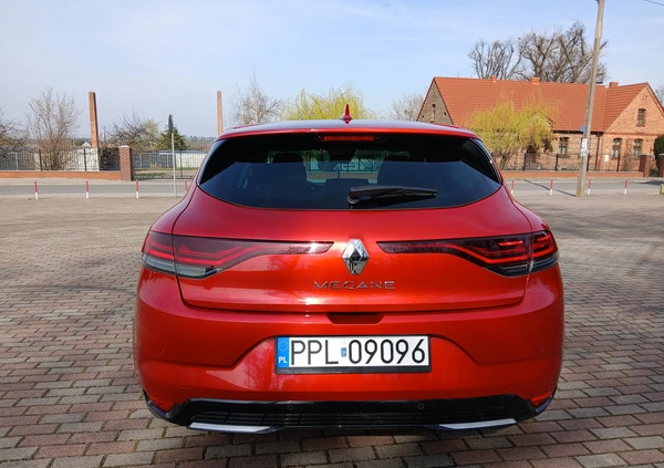 Renault Megane cena 77000 przebieg: 54317, rok produkcji 2021 z Pleszew małe 92
